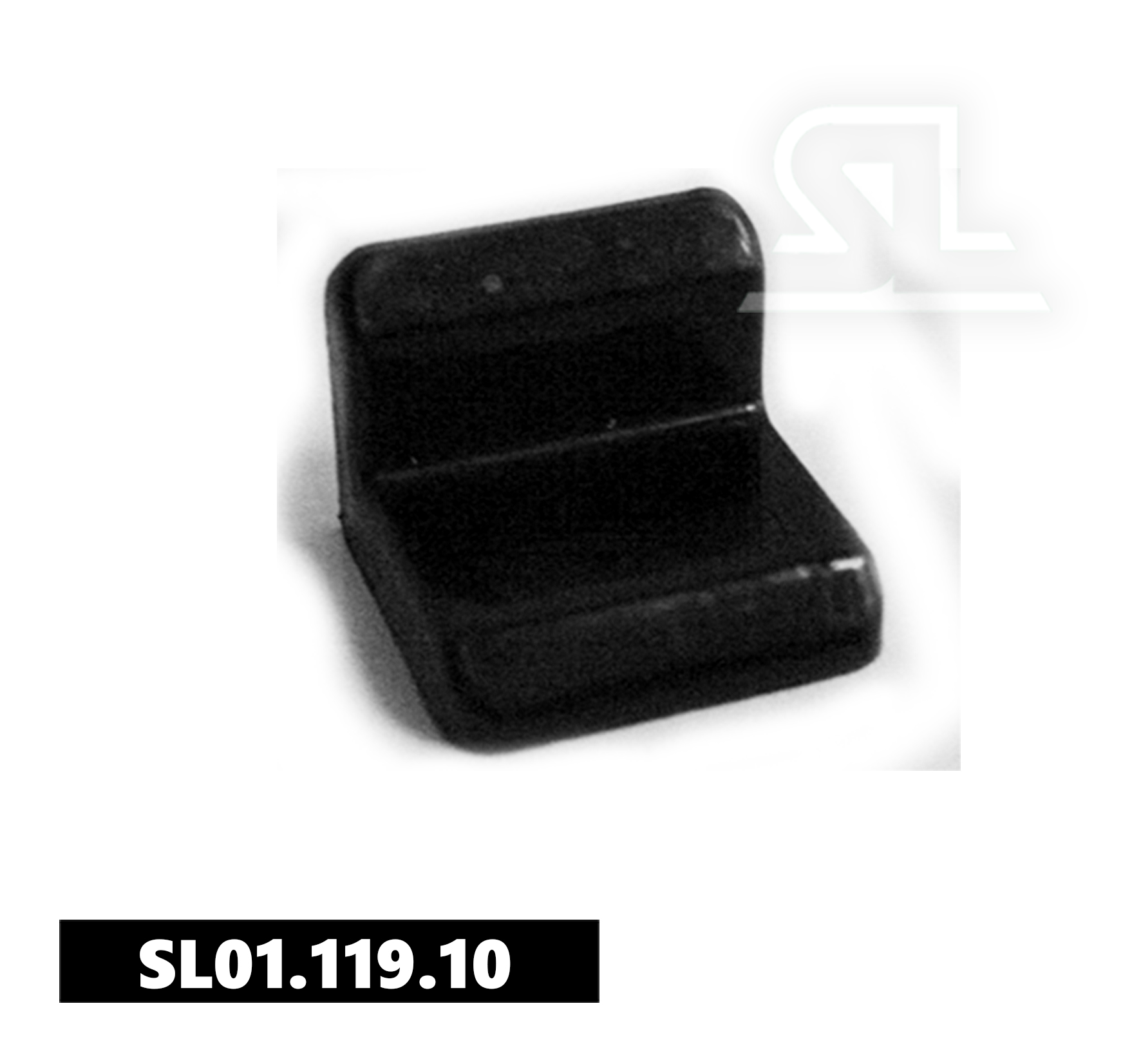 Угловое соединение навес мебельный регулируемый ЭКО 1,2мм,Siyah/Черный