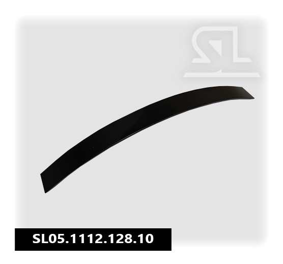 Ручка мебельная SL 1112 128мм,алюмин (50 шт/уп).черный