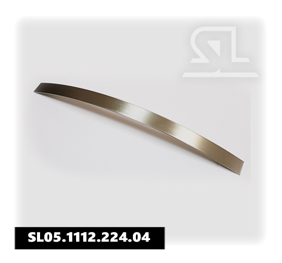 Ручка мебельная SL 1112 224мм,алюмин(50 шт/уп).INOX