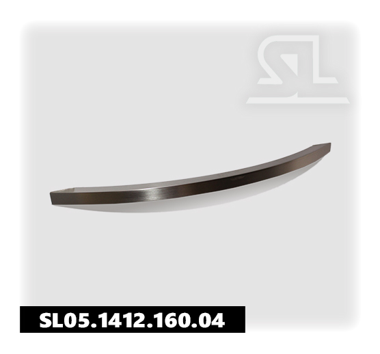 Ручка мебельная SL 1412 160мм,алюмин(50 шт/уп).INOX