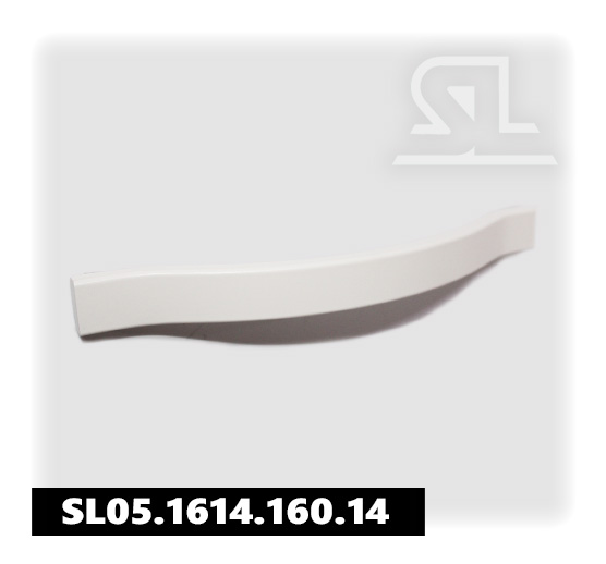 Ручка мебельная SL 1614 160мм,алюмин(50 шт/уп) .белый