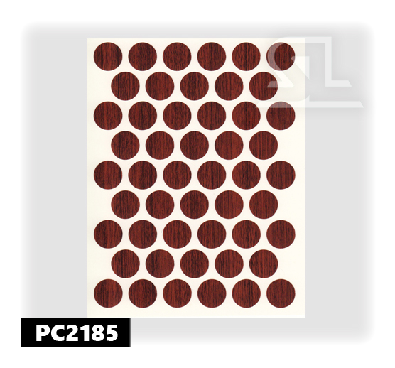 PC2185 Пласт. заглушки самокл. 14мм д/евровинта maun (50л/упак)